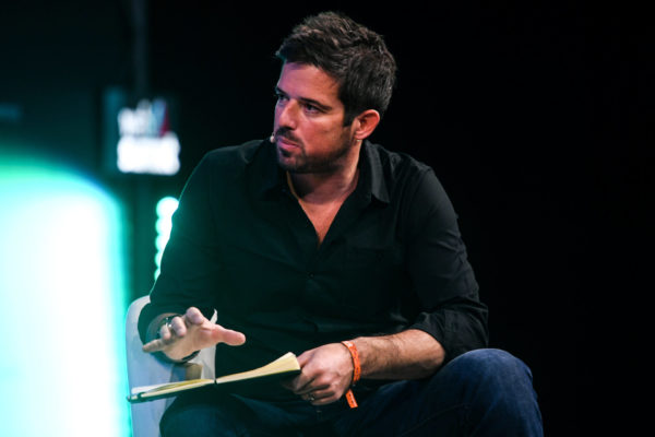 5 November 2019; Daniel Macaulay, Founder and CEO, Brandwave Marketing, on SportsTrade Stage during the opening day of Web Summit 2019 at the Altice Arena in Lisbon, Portugal. Photo by Sam Barnes/Web Summit via Sportsfile