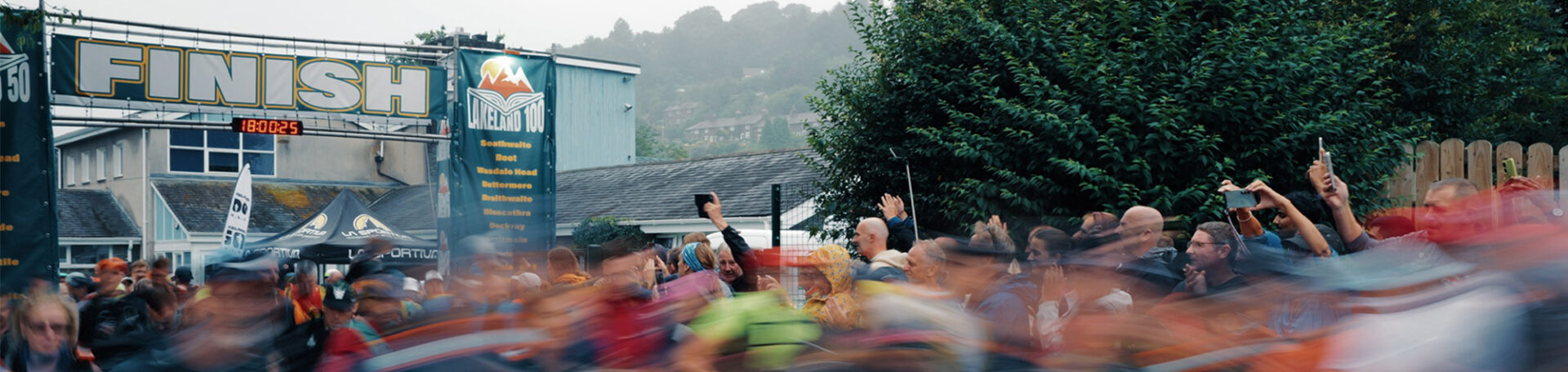 Inside Montane Basecamp @ The Lakeland 50 & 100